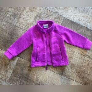 Columbia Kids Fleece Jacket in Purple